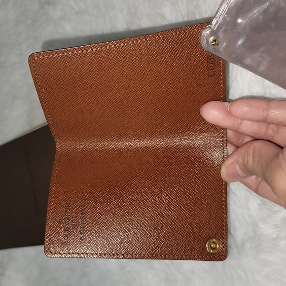 100% Original LOUIS VUITTON Monogram Card Holder Wallet - Picture 2 of 8